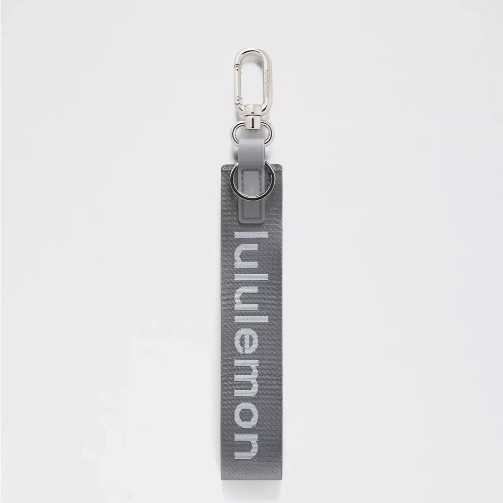 Lululemon Never Lost Keychain- Solar Grey/Starch Blue